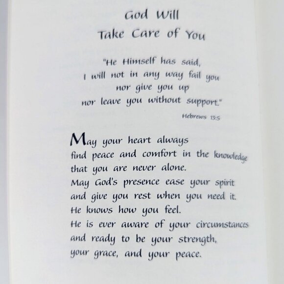 WITH GOD BY YOUR SIDE Religious Poetry Book - Inspirational Spiritual Poems - Picture 9 of 15